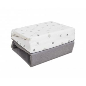 CUDDLES Next to Me/Snuz Pod Fitted Sheets Stars